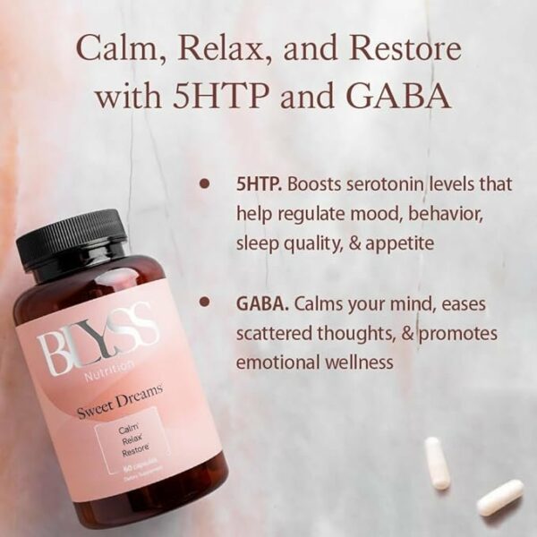 5HTP 100mg with GABA Supplement - Image 3