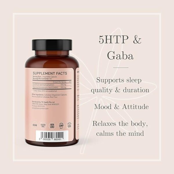 5HTP 100mg with GABA Supplement - Image 4