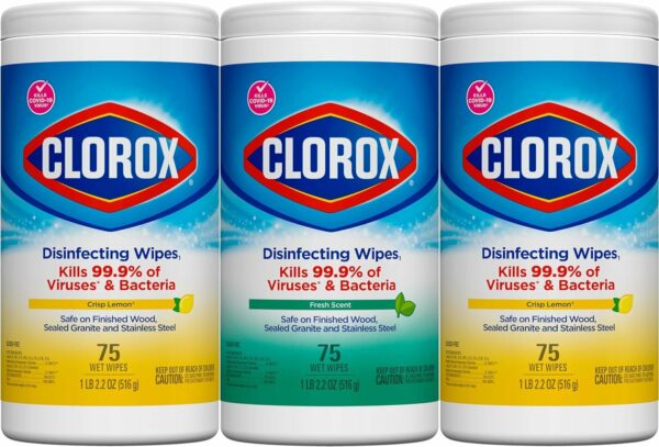 Clorox Disinfecting Wipes Value Pack, Household Essentials - Image 2